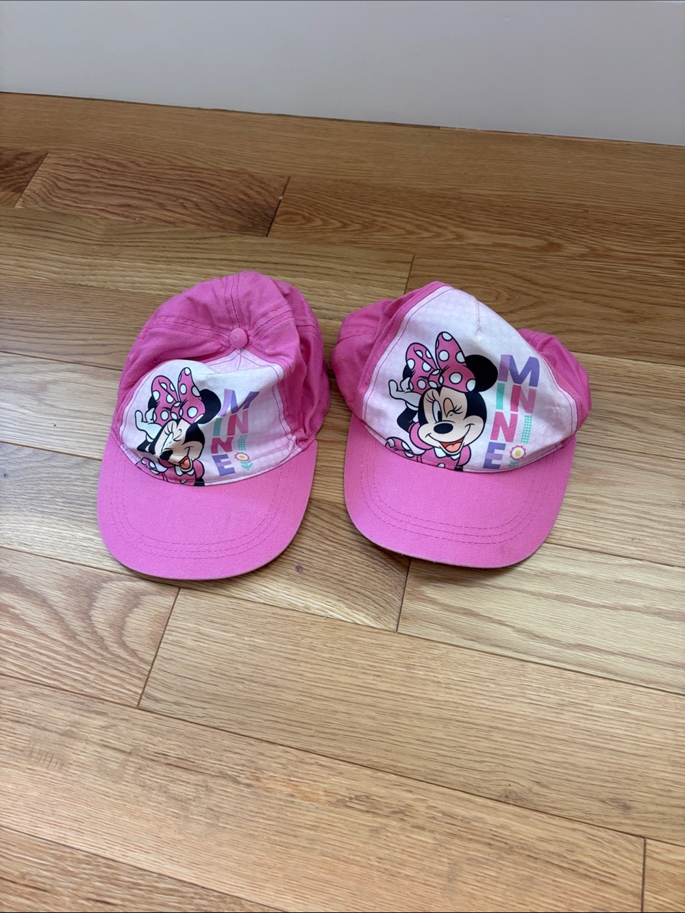 2 Pink Kids Hat - Cute Character Cap
